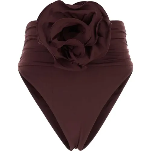 Bikinis, female, , Size: S Grape Stretch Bikini Bottom - Magda Butrym - Modalova