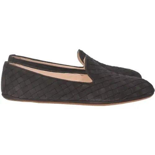 Pre-owned Flats, female, , Size: 6 US Pre-owned Suede flats - Bottega Veneta Vintage - Modalova