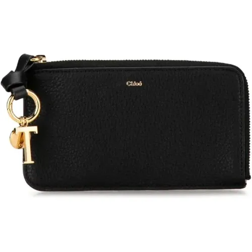 Pre-owned Wallets, female, , Size: ONE SIZE Pre-owned Leather wallets - Chloé Pre-owned - Modalova