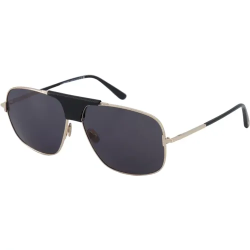 Pilot TEX Sunglasses /Shiny Rose Gold , unisex, Sizes: L/XL - Tom Ford - Modalova