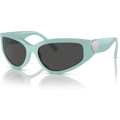 Sunglasses Dark Grey Lenses , female, Sizes: 59 MM - Tiffany - Modalova