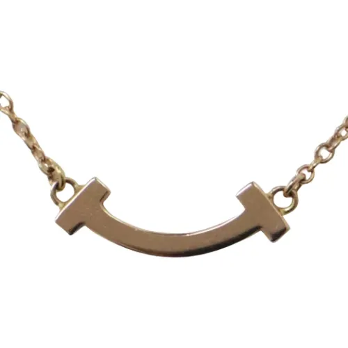 Pre-owned Jewellery, female, , Size: ONE SIZE Pre-owned Rose Gold necklaces - Tiffany & Co. Pre-owned - Modalova