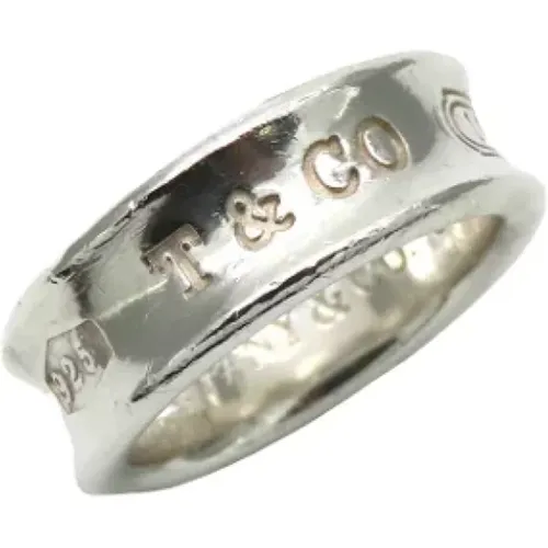 Pre-owned Jewellery, female, , Size: ONE SIZE Pre-owned Silver rings - Tiffany & Co. Pre-owned - Modalova