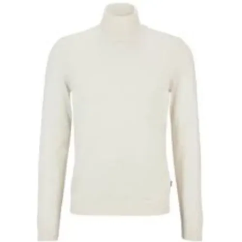 Turtlenecks, male, , Size: XL Basic Turtleneck Sweater - Hugo Boss - Modalova