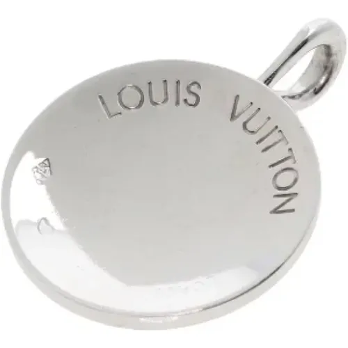 Pre-owned Jewellery, female, , Size: ONE SIZE Pre-owned White Gold necklaces - Louis Vuitton Vintage - Modalova