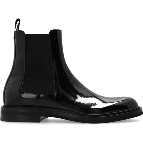 Leather ankle boots , male, Sizes: 7 1/2 UK, 6 UK, 11 UK, 10 UK, 7 UK - Dolce & Gabbana - Modalova