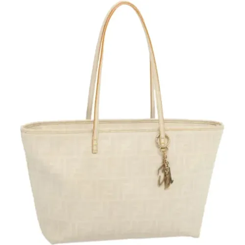 Pre-owned Tote Bags, female, , Size: ONE SIZE Pre-owned Canvas totes - Fendi Vintage - Modalova