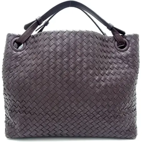 Pre-owned Leather totes , female, Sizes: ONE SIZE - Bottega Veneta Vintage - Modalova