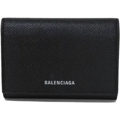 Pre-owned Wallets, female, , Size: ONE SIZE Pre-owned Leather wallets - Balenciaga Vintage - Modalova