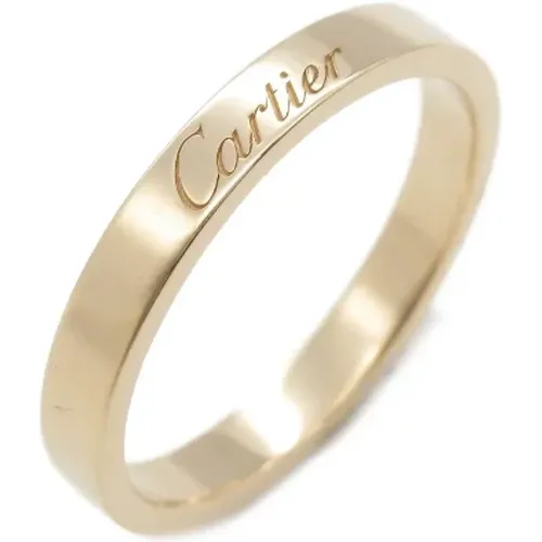 Pre-owned Jewellery, female, , Size: ONE SIZE Pre-owned Metal rings - Cartier Vintage - Modalova