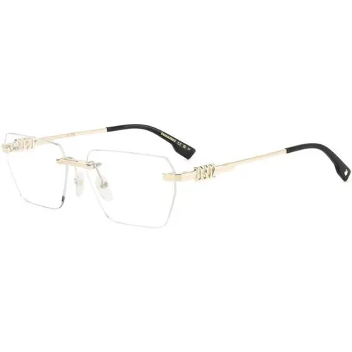 Modische Brille , Herren, Größe: 58 MM - Dsquared2 - Modalova
