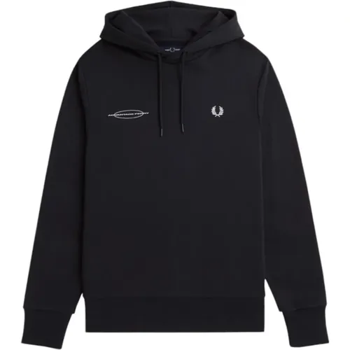 Hoodies, male, , Size: S Stylish Sweatshirt for Men - Fred Perry - Modalova