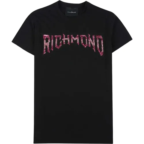 T-Shirts , Damen, Größe: L - John Richmond - Modalova
