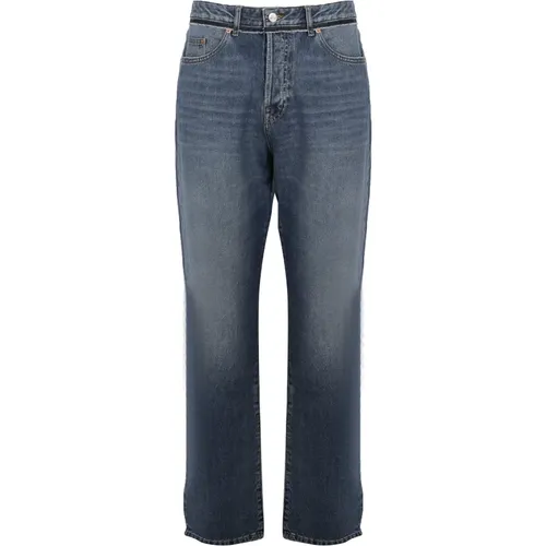 Denim Jeans, Relaxed Fit, Made in Italy , male, Sizes: W32, W33 - Valentino Garavani - Modalova