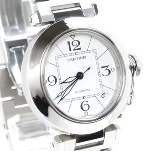 Pre-owned Watches, female, , Size: ONE SIZE Pre-owned Stainless Steel watches - Cartier Vintage - Modalova