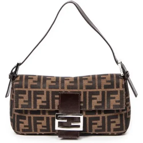 Pre-owned Handbags, female, , Size: ONE SIZE Pre-owned Canvas fendi-bags - Fendi Vintage - Modalova