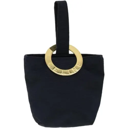 Pre-owned Shoulder Bags, unisex, , Size: ONE SIZE Pre-owned Canvas celine-bags - Celine Vintage - Modalova