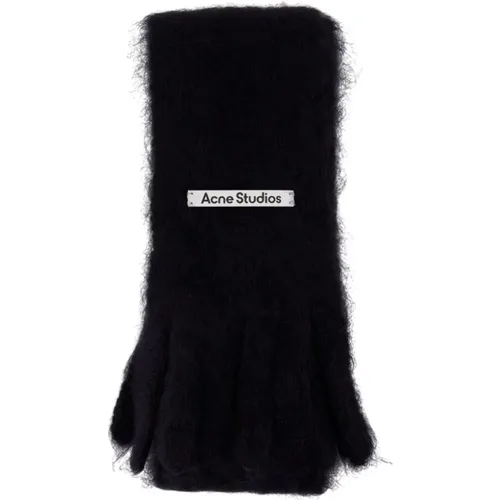 Winter Scarves, unisex, , Size: ONE SIZE Skinny logo scarf - Acne Studios - Modalova