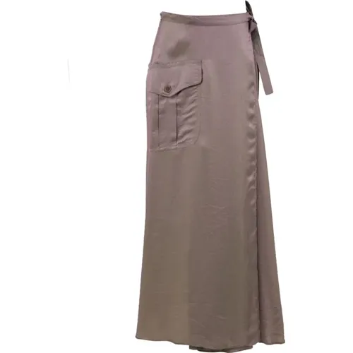 Maxi Skirts , female, Sizes: XS, S - Aspesi - Modalova