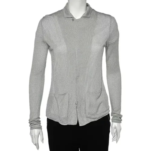 Pre-owned Shirts & Blouses, female, , Size: XL Pre-owned Knit tops - Armani Pre-owned - Modalova