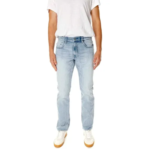 Straight Fit Mid Waist Jeans , Herren, Größe: W29 L32 - G-Star - Modalova