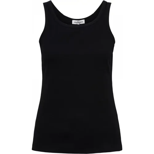 Geripptes Basic-Singlet , Damen, Größe: XS - &Co Woman - Modalova