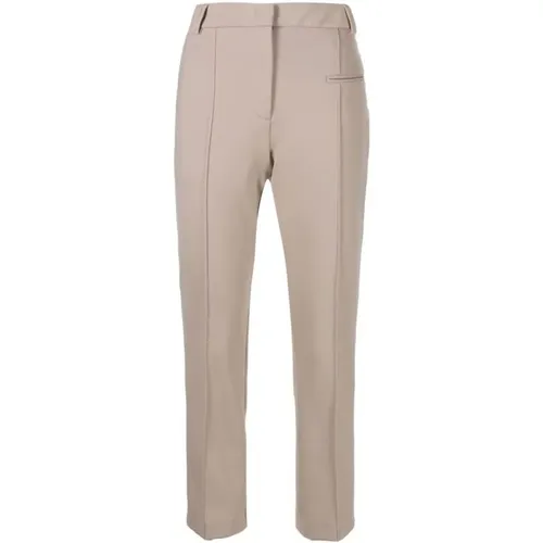 Slim-fit Trousers , female, Sizes: S - Fabiana Filippi - Modalova