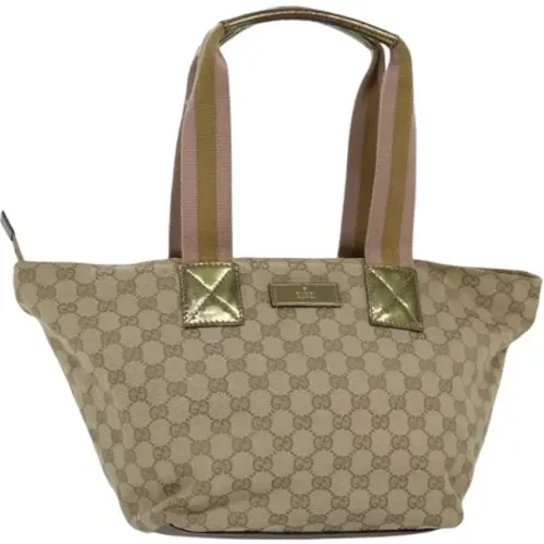 Pre-owned Canvas gucci-bags , female, Sizes: ONE SIZE - Gucci Vintage - Modalova