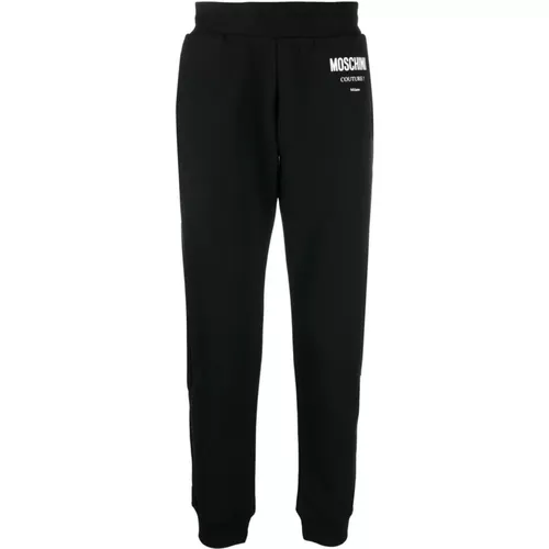 Casual Cotton Activewear Trousers , male, Sizes: L - Moschino - Modalova