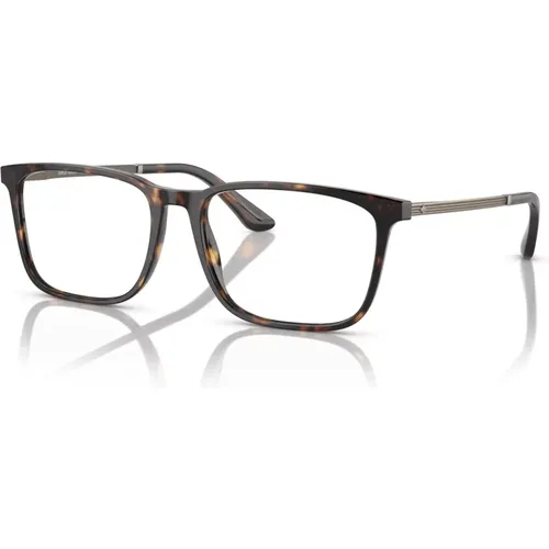 Glasses, unisex, , Size: 57 MM Dark Havana Eyewear Frames AR 7249 - Giorgio Armani - Modalova