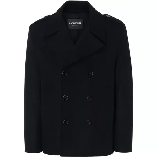 Stylish Peacoat in , male, Sizes: M - Dondup - Modalova