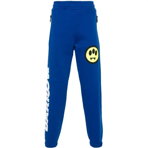 Trousers with Smiley Face Motif , male, Sizes: S - Barrow - Modalova