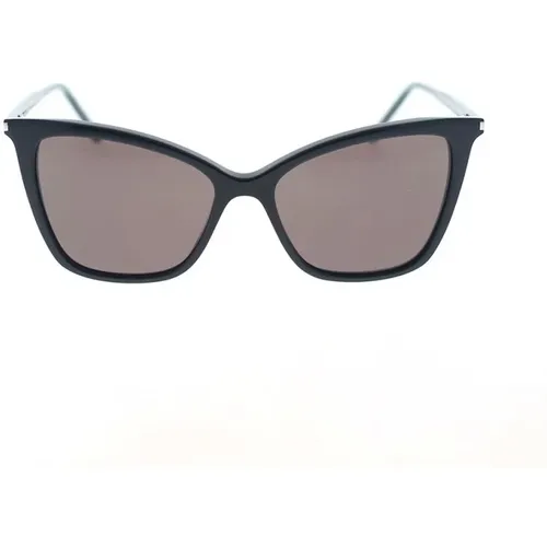 Classic SL 384 Cat-Eye Sunglasses , female, Sizes: 55 MM - Saint Laurent - Modalova