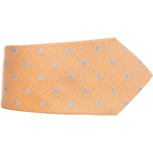 Ties, male, , Size: ONE SIZE Luxurious Silk Tie for the Modern Gentleman - Kiton - Modalova