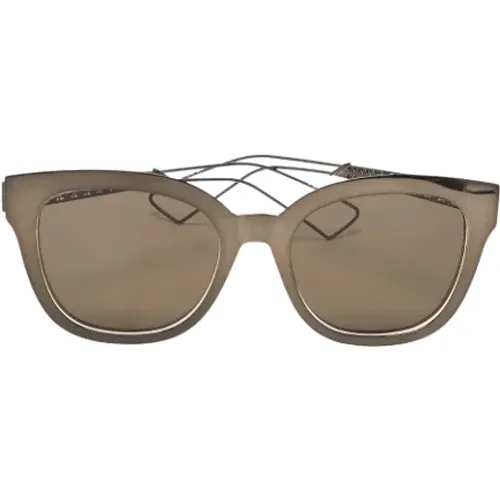 Pre-owned Accessories, female, , Size: ONE SIZE Pre-owned Acetate sunglasses - Dior Vintage - Modalova