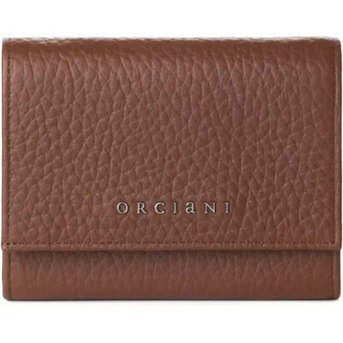 Wallets & Cardholders, female, , Size: ONE SIZE Leather Women's Wallet Rfid Protection - Orciani - Modalova