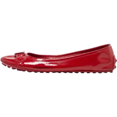 Pre-owned Flats, female, , Size: 8 US Pre-owned Leather flats - Louis Vuitton Vintage - Modalova