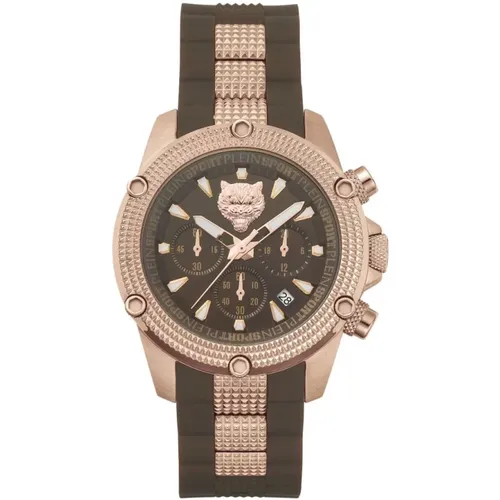 Hurricane Chrono Watch , female, Sizes: ONE SIZE - Plein Sport - Modalova