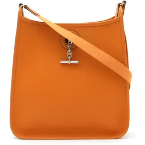 Pre-owned Cross Body Bags, female, , Size: ONE SIZE Pre-owned Leather shoulder-bags - Hermès Vintage - Modalova