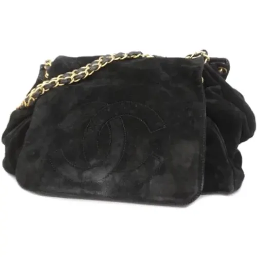 Pre-owned Suede chanel-bags , female, Sizes: ONE SIZE - Chanel Vintage - Modalova