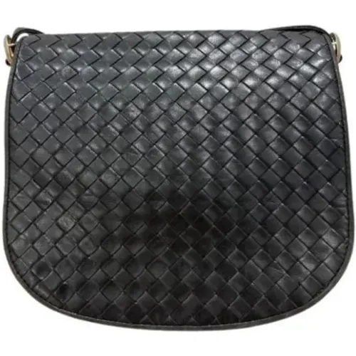 Pre-owned Leather shoulder-bags , female, Sizes: ONE SIZE - Bottega Veneta Vintage - Modalova