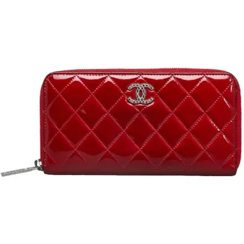 Pre-owned Leather wallets , female, Sizes: ONE SIZE - Chanel Vintage - Modalova