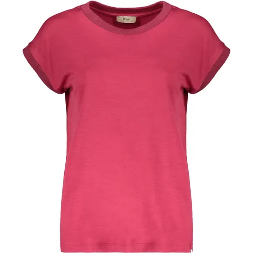 T-Shirts, female, , Size: S Wool T-shirt - Herno - Modalova