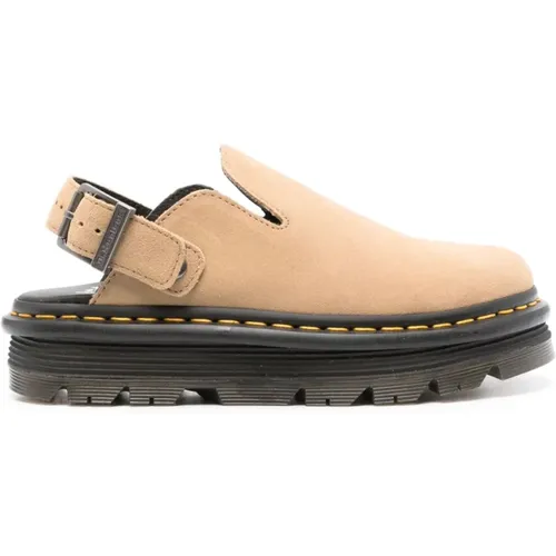 Clogs, female, , Size: 6 US Leather Sandals for Women - Dr. Martens - Modalova