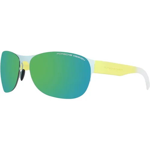 Grüne Damen-Sonnenbrille Oval Verspiegelt - Porsche Design - Modalova