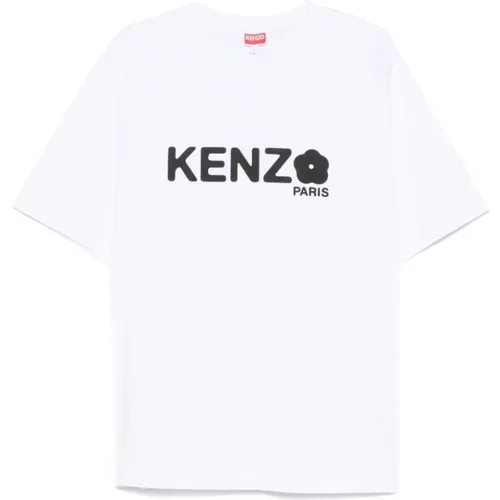 T-Shirts, male, , Size: M Crew Neck T-shirts and Polos - Kenzo - Modalova