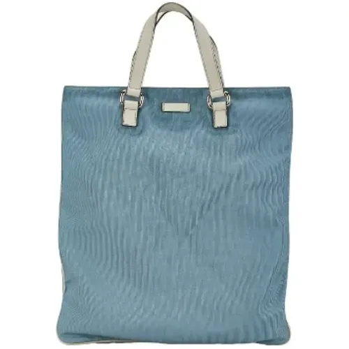 Pre-owned Tote Bags, female, , Size: ONE SIZE Pre-owned Canvas gucci-bags - Gucci Vintage - Modalova