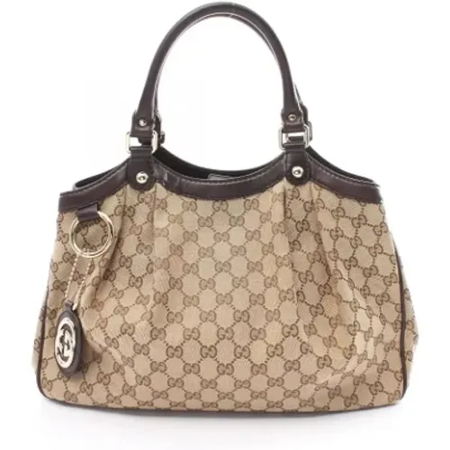 Pre-owned Canvas handbags , female, Sizes: ONE SIZE - Gucci Vintage - Modalova