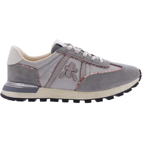 Grey Sneaker Johnlow D , female, Sizes: 6 UK, 4 UK, 7 UK, 5 UK - Premiata - Modalova