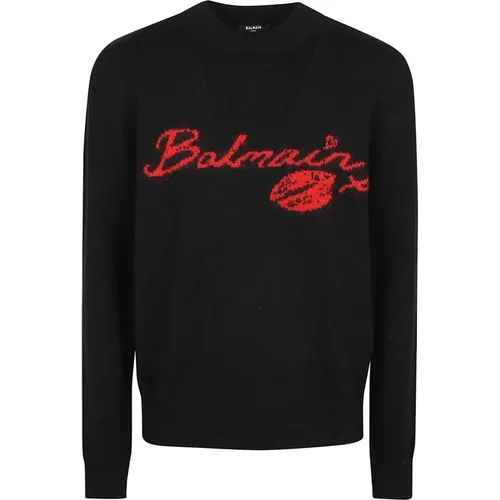 Sweater Aw24 Stylish Cozy , male, Sizes: M, XS, S, L - Balmain - Modalova